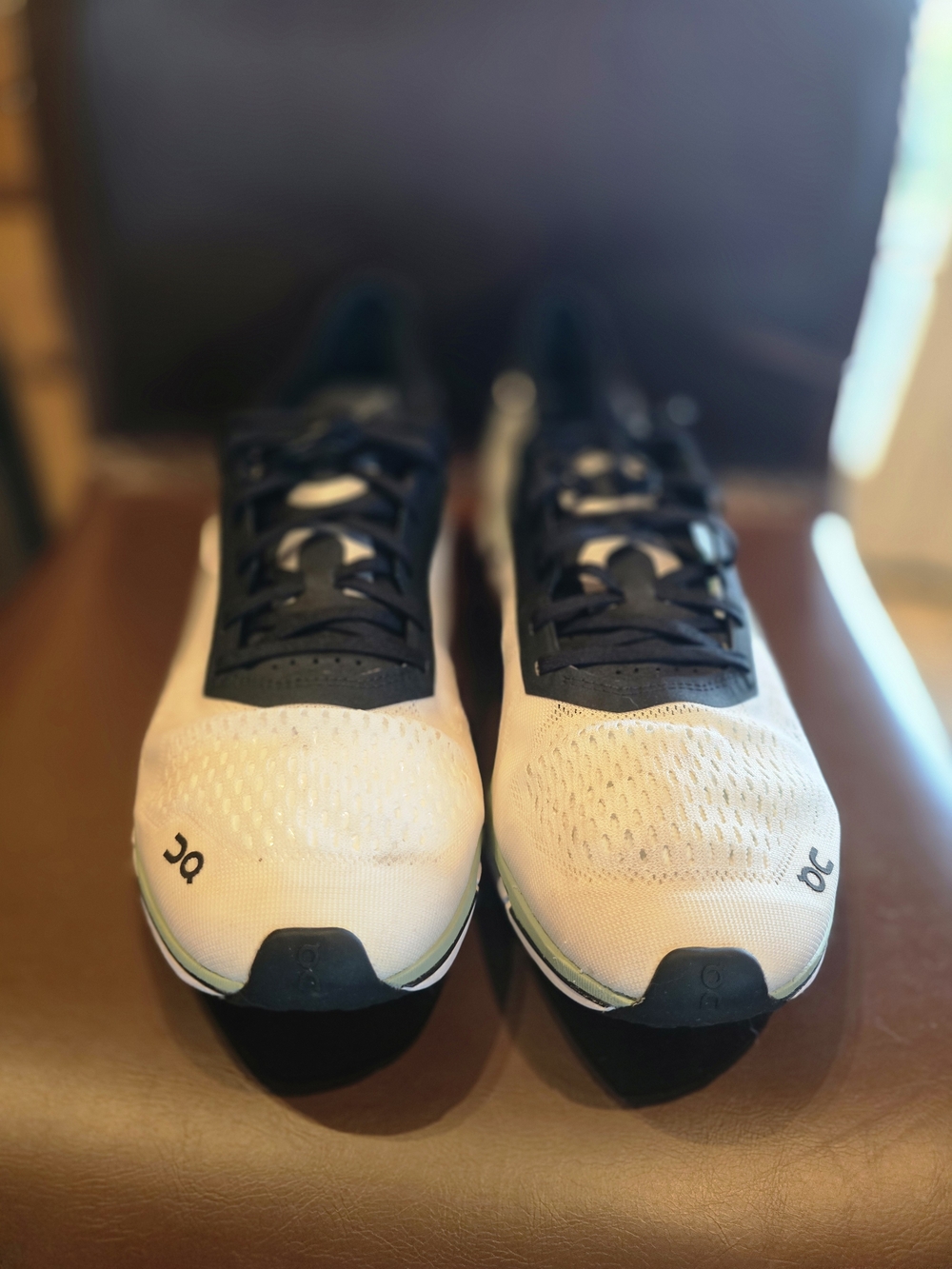 On Running Lightweight Men's Running Shoes in White and Black